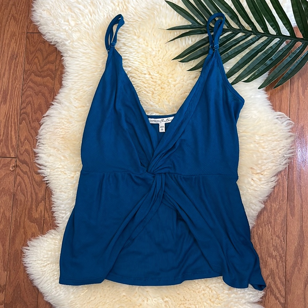Turquoise Express Top / Adjustable Straps/ Size S… - image 7